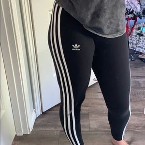 Adidas 3 Stripe Legging